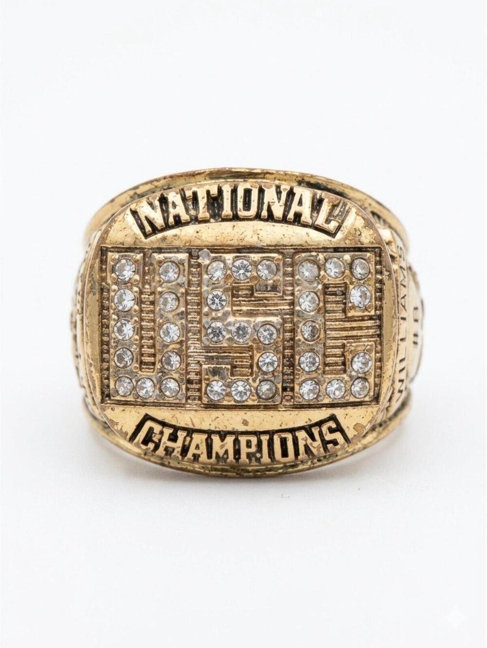 1978 USC Trojans National Championship Souvenir Ring - Williams #8 Rose Bowl '79